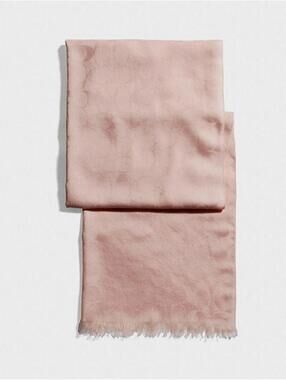 Coach Signature Wrap, Wool/Silk Blend, Light Rose Pink